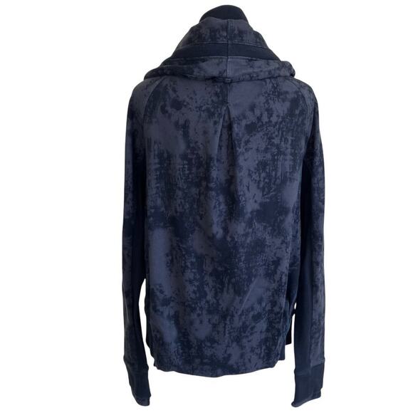 Lululemon Sz 12 To Class Jacket in Sea Bed Black Deep Coal Black Light Flaw - Picture 8 of 16